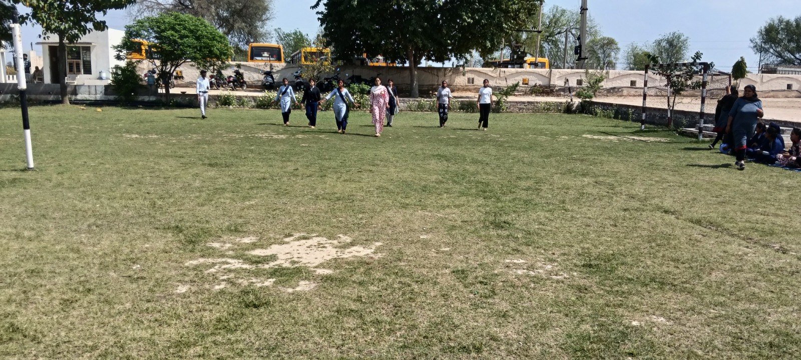 School grounds and sports activities